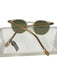 Oliver Peoples Gold & Clear Acetate Tinted Wayfarer Glasses Gold & Clear