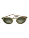Oliver Peoples Gold & Clear Acetate Tinted Wayfarer Glasses Gold & Clear