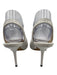 Jimmy Choo Shoe Size 39 White Leather Croc Embossed Slingback Pointed Toe Pumps White / 39