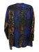 Johnny Was Size S Purple, Blue, Green Embroidered Abstract Long Sleeve Tunic Top Purple, Blue, Green / S