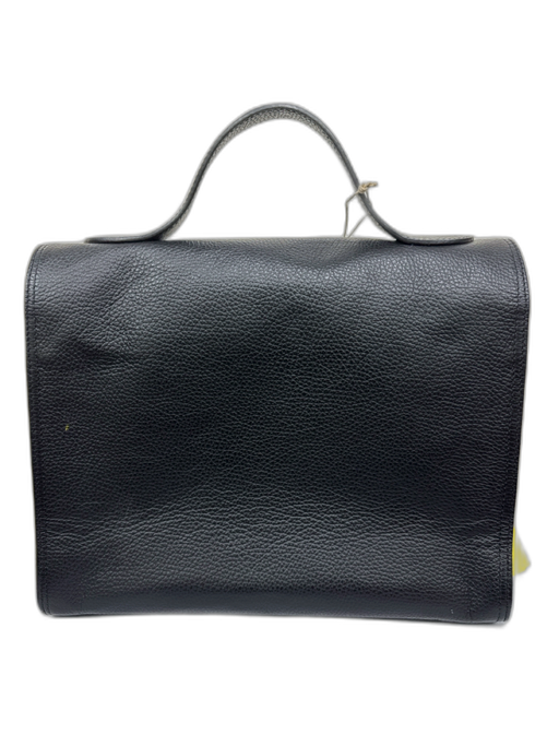 Meira T Black & Rainbow Leather Splatter Top Handle Crossbody Bag Black & Rainbow / M
