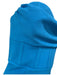 Rebecca Vallance Size 6 Blue Polyester Slit Strapless Sweetheart Neckline Gown Blue / 6
