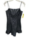 Saylor Size XS Black Polyester Shimmer Spaghetti Straps Back Zip Dress Black / XS