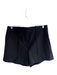 J Crew Size 4 Black Cotton & Viscose Front Clasp Solid Belt loops Shorts Black / 4