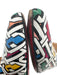 Christian Louboutin Shoe Size 40 White & Multi Print Patent Leather Pumps White & Multi Print / 40