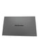 Balenciaga Silver Leather Metallic Logo Pouch Clutch Silver