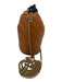 Gucci Chestnut Brown Leather Gold hardware Chain Bucket Dustbag Inc. Bag Chestnut Brown / Small