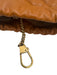 Gucci Chestnut Brown Leather Gold hardware Chain Bucket Dustbag Inc. Bag Chestnut Brown / Small