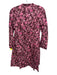 Derek Lam 10 Crosby Size S Burgundy & pink Cotton Floral & Stripes Dress Burgundy & pink / S
