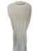Daily Practice Size L Cream Boucle Maxi High Neck Sleeveless Dress Cream / L