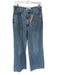 DAZE Size 29 Light Wash Cotton Rhinestone Wide Leg Jeans Light Wash / 29