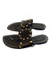 Celine Shoe Size 35.5 Black Leather Brass Stud Thong sandal Gladiator Shoes Black / 35.5