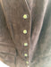 Gucci Size 42 Brown Pelle leather cuir & seta silk Suede Sleeveless Vest Top Brown / 42