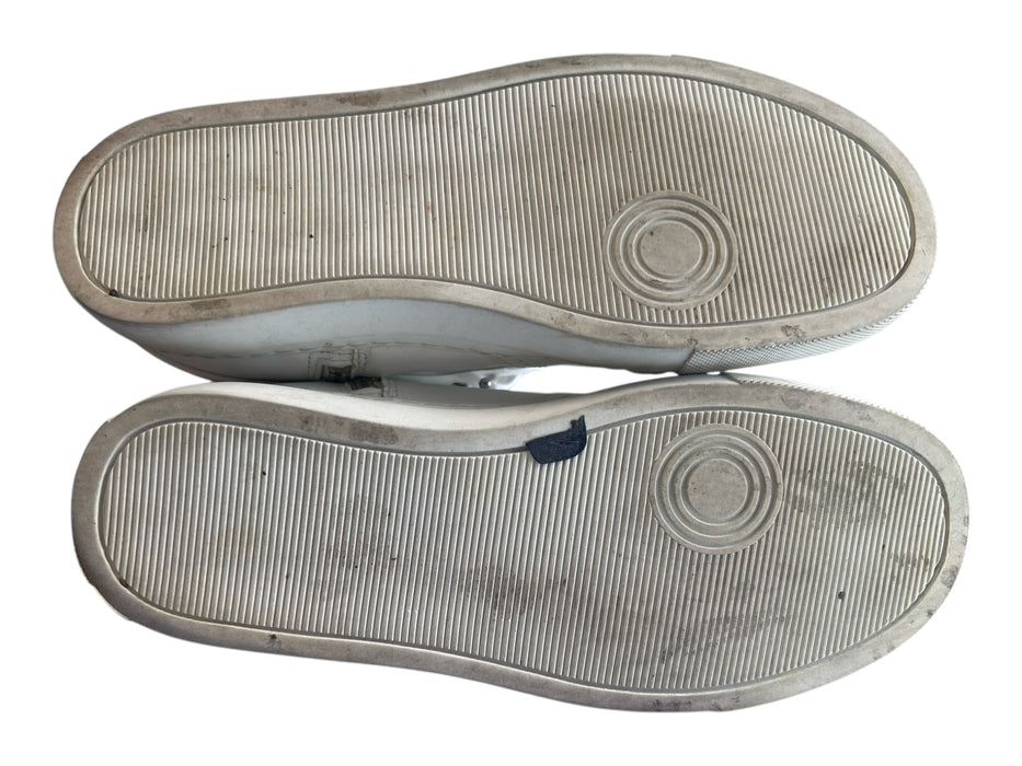 Zadig & Voltaire Shoe Size 36 White 100% Leather Round Toe Side Zip Shoes White / 36