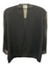 St. John Evening Size 14 Black No Fabric Tag Long Sheer Sleeves Beaded Top Black / 14