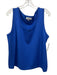 St. John Sport Size L Blue Wool Blend Knit Scoop Neck Cami Top Blue / L