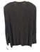 St John Collection Size 14 Black & White Wool Knit Contrast Trim Cardigan Black & White / 14