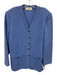 St John Collection Size Est xl Periwinkle Blue Wool Cable Knit Cardigan Periwinkle Blue / Est xl