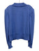 St John Collection Periwinkle Blue Wool Knit Embroidered Design Tank Jacket Set Periwinkle Blue / XL/16