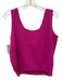 St John Collection Size L Hot pink Wool Sleeveless Knit Scoop Neck Tank Top Hot pink / L