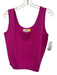 St John Collection Size L Hot pink Wool Sleeveless Knit Scoop Neck Tank Top Hot pink / L