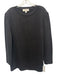 St. John Essentials Size 14 Gray Wool & Rayon Long Sleeve Knit Round Neck Top Gray / 14