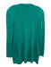 St. John Collection Size 14 Jade Green Wool & Rayon Shoulder Pads Cardigan Jade Green / 14