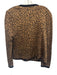 St. John Collection Size 12 Black & Brown Wool & Rayon Long Sleeve Cardigan Black & Brown / 12