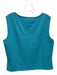 St John Collection Size 16/12 Aqua Blue Wool Blend Elastic Waist Pant Set Aqua Blue / 16/12