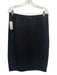 St John Evening Size 12/14 Black Wool Blend Elastic Waist Sequinned Skirt Set Black / 12/14