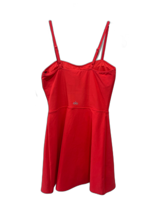 Alo Size M Red Polyester Sleeveless Athletic Cups Dress Red / M