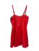 Alo Size M Red Polyester Sleeveless Athletic Cups Dress Red / M