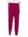 Alo Yoga Size XXS Fuschia Pink Satin Wide Waist Band Full Length Leggings Fuschia Pink / XXS