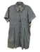 Show Me Your Mumu Size XXL Blue Cotton Button Front Denim Short Sleeve Dress Blue / XXL