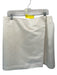 J.Crew Black Label Size Est xl Cream Satin Wrap Midi Pencil Skirt Cream / Est xl