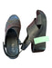 Korks Shoe Size 9M Black Leather Platform Velcro Sandals Black / 9M