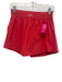 Alo Size M Coral Pink Polyester Blend Elastic Waist A Line Skort Skirt Coral Pink / M