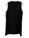 Tuckernuck Size Small Black Polyester Sleeveless Tweed Button Detail Dress Black / Small