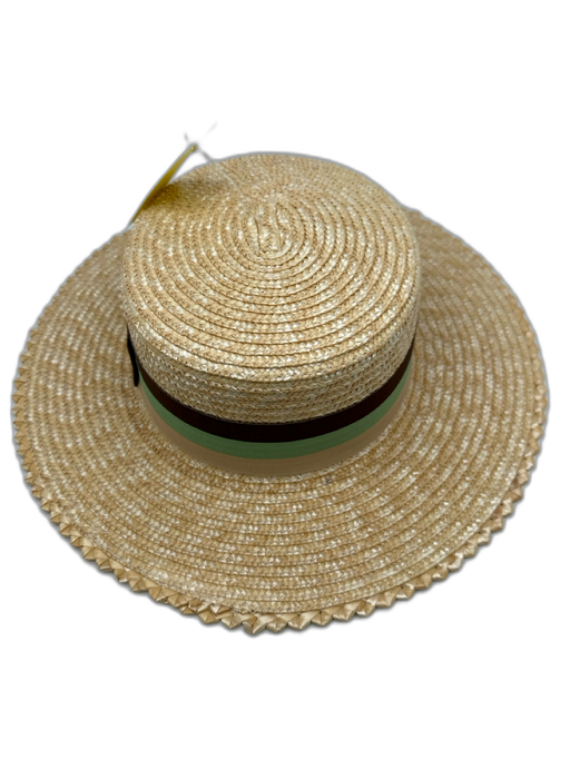 No Brand Beige Straw Hat Beige / One Size