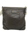 Marc Jacobs Chocolate Brown Leather Gold Tone Hardware Zip Top Chain Strap Bag Chocolate Brown