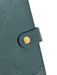 Louis Vuitton Dark Emerald Green Patent Leather Logo Embossed Agenda Wallets Dark Emerald Green