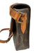 Louis Vuitton Brown & Tan Coated Canvas Brass Hardware Monogram Crossbody Bag Brown & Tan / Small