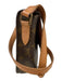 Louis Vuitton Brown & Tan Coated Canvas Brass Hardware Monogram Crossbody Bag Brown & Tan / Small