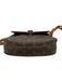 Louis Vuitton Brown & Tan Coated Canvas Brass Hardware Monogram Crossbody Bag Brown & Tan / Small