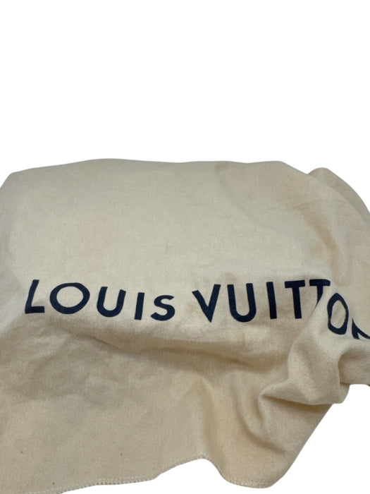 Louis Vuitton Brown & Tan Coated Canvas Brass Hardware Monogram Crossbody Bag Brown & Tan / Small