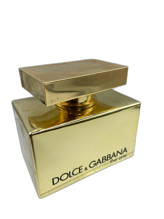 Dolce & Gabbana Gold Glass Square 2.5 fl oz. full Perfume Gold