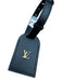 Louis Vuitton Black & Gold Leather Chain Adjustable Tab Crossbody Strap strap Black & Gold