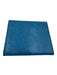 Chanel Blue Caviar Leather Flap Interlocking CC Compact Wallets Blue