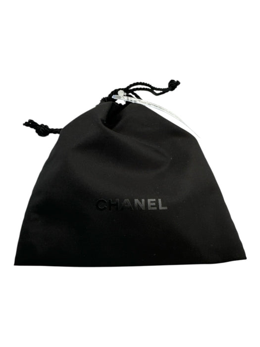 Chanel Blue Caviar Leather Flap Interlocking CC Compact Wallets Blue