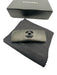 Chanel Black & Gold Lamb leather Interlocking CC Baby Hair Accessories/Tools Black & Gold